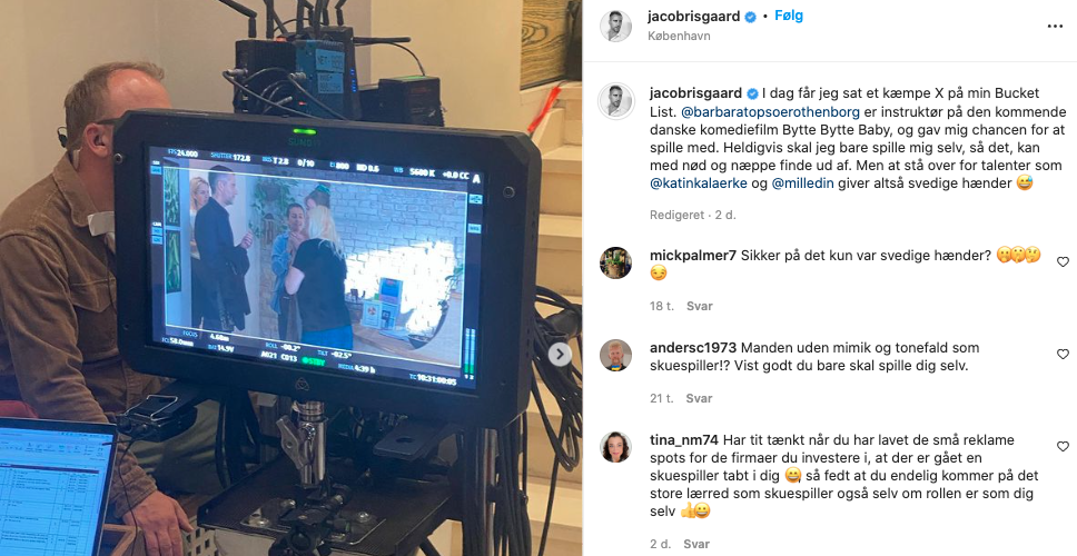 Foto: Instagram/@jacobrisgaard