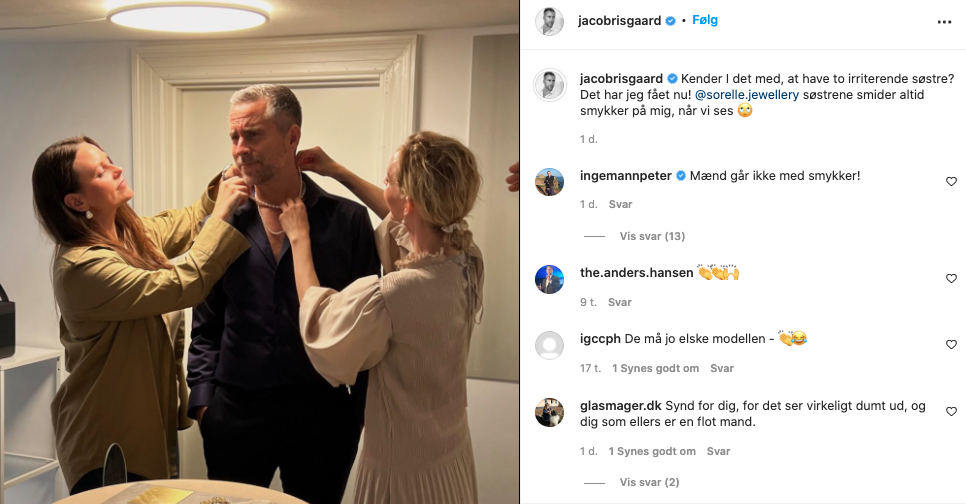 Foto: Instagram/@jacobrisgaard